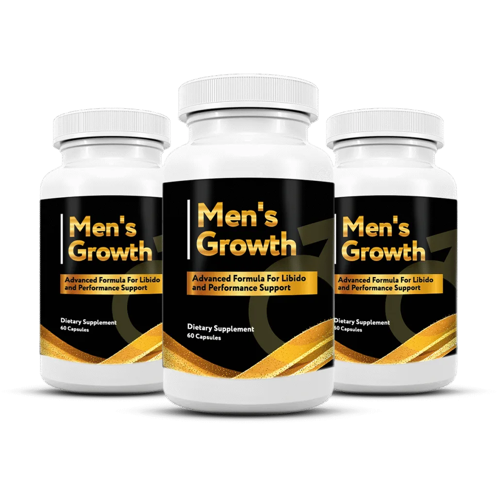 Men's Growth Natural Male Vitality & Performance Support Supplement